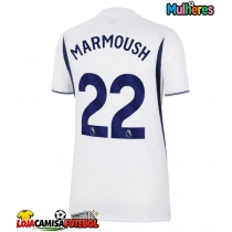 Camisa de Futebol Tottenham Hotspur Omar Marmoush #22 Equipamento Principal Mulheres 2026-27 Manga Curta
